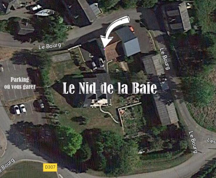 Le Nid De La Baie Apartment Crollon Exterior photo